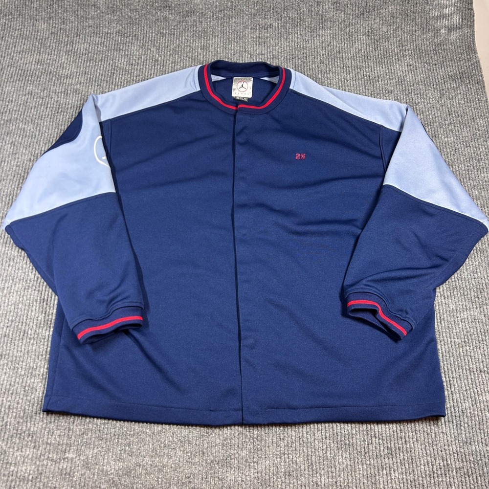 Men's Performance Jacket in Navy and Light Blue